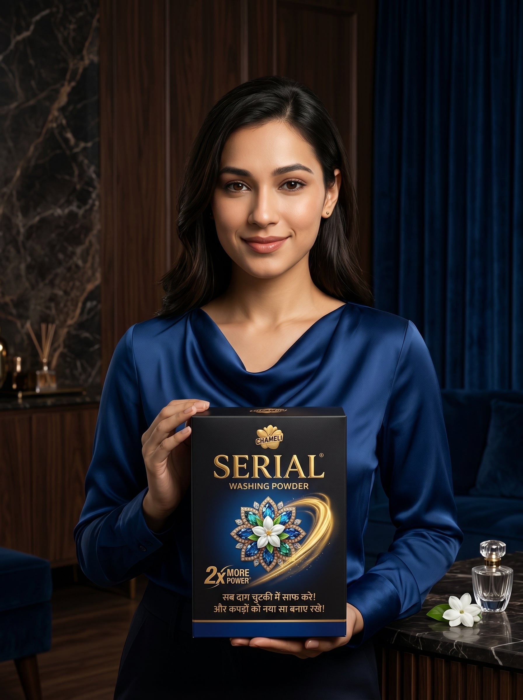 Serial washing Machine detergent