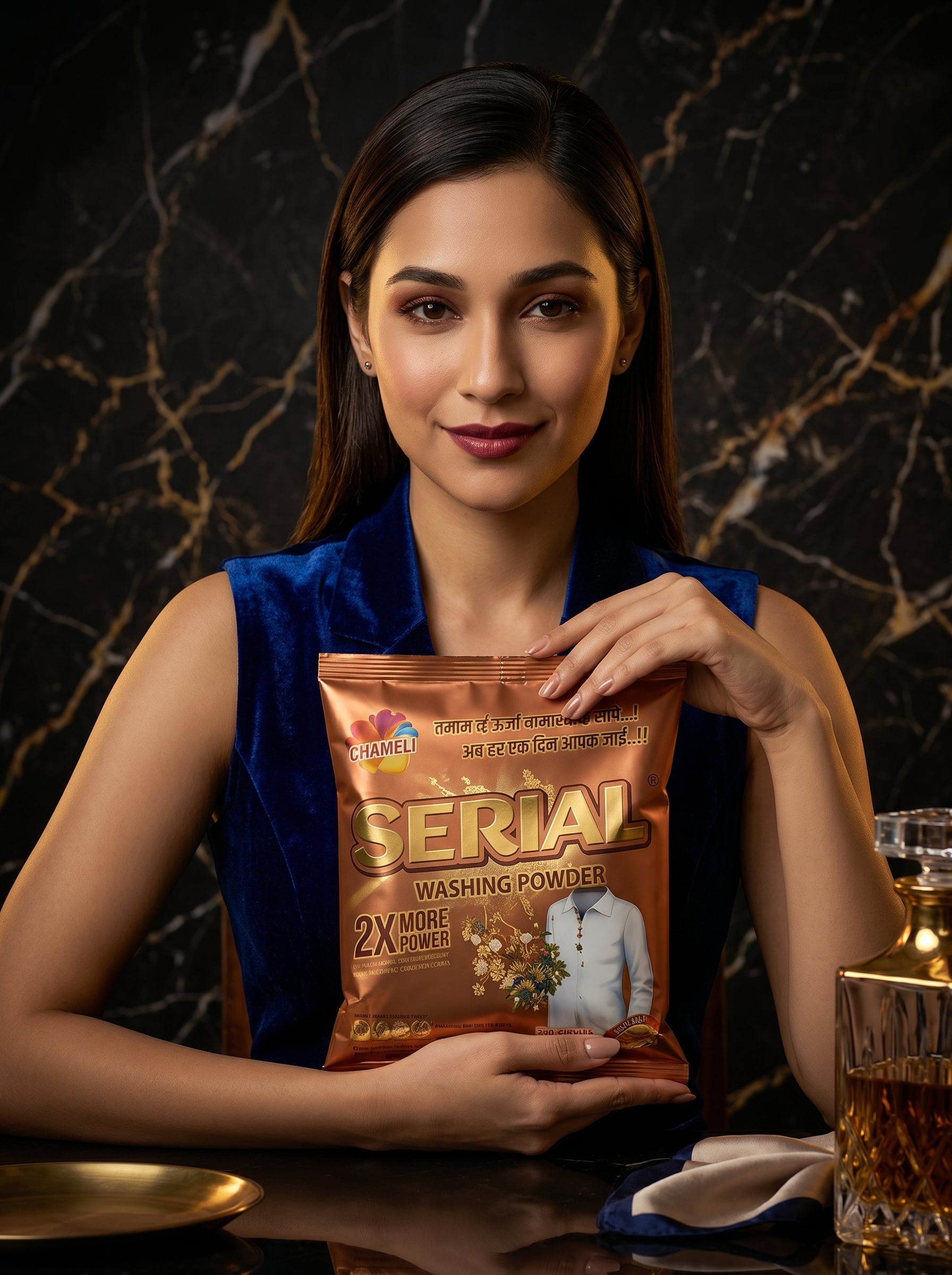 Serial washing Machine detergent